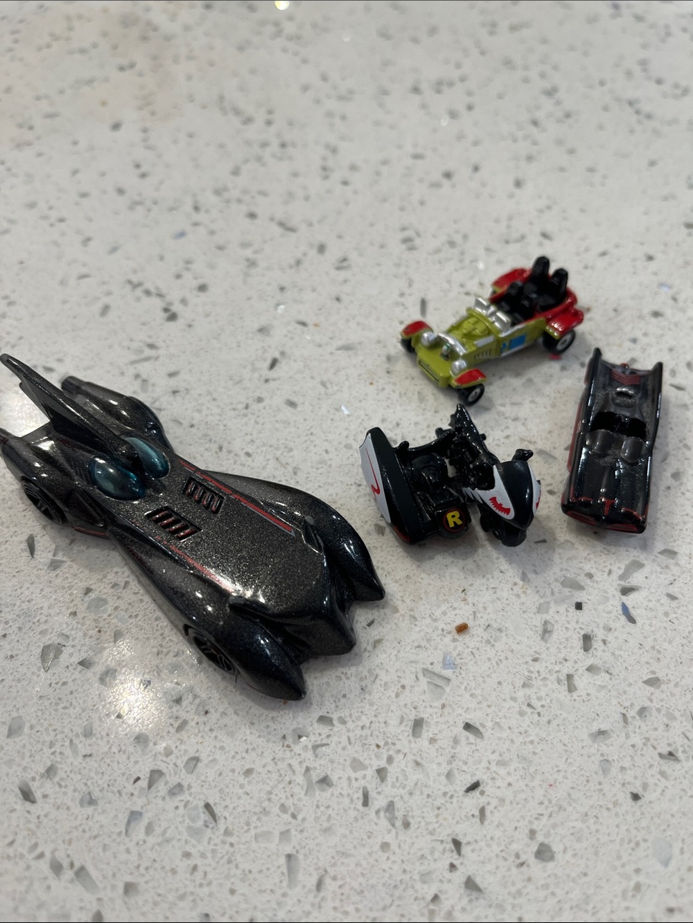 Batman-Hotwheels Style Toy Car Set for Kids